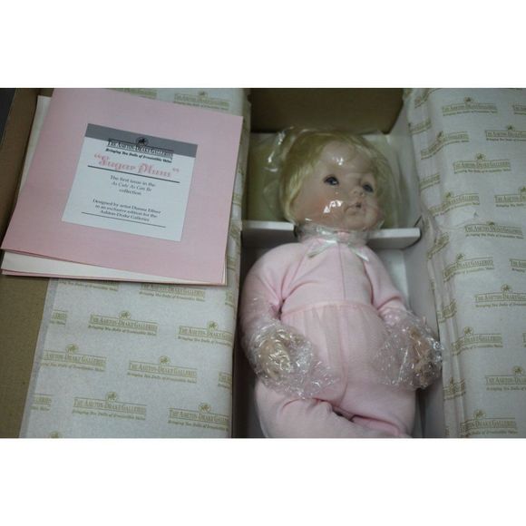 NWB "Sugar Plum" The Ashton-Drake Galleries Porcelain Doll As Cute As Can Be Ser - Picture 1 of 10